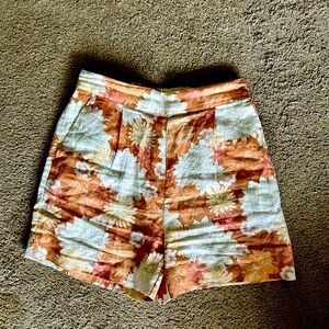 Faherty Summer Sands Linen Shorts, S